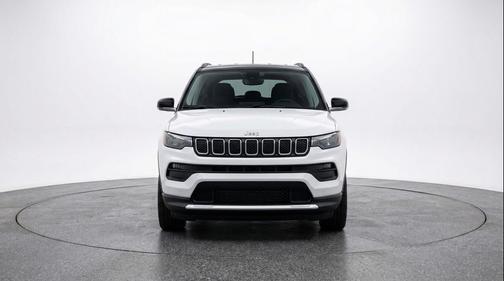 Bright White Clearcoat 2025 Jeep Compass Limited