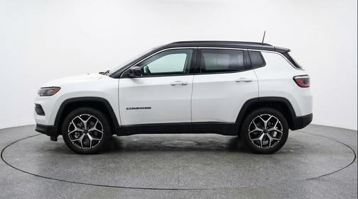 Bright White Clearcoat 2025 Jeep Compass Limited