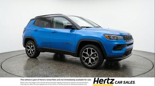 Hydro Blue Pearlcoat 2025 Jeep Compass Limited