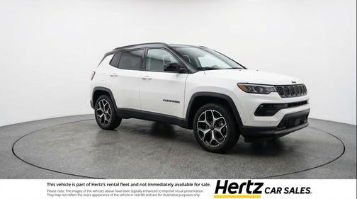 Bright White Clearcoat 2025 Jeep Compass Limited