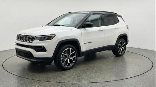 Bright White Clearcoat 2025 Jeep Compass Limited