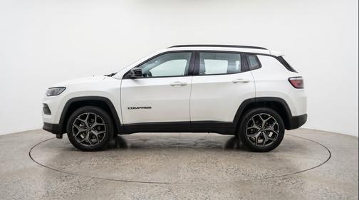 Bright White Clearcoat 2025 Jeep Compass Limited