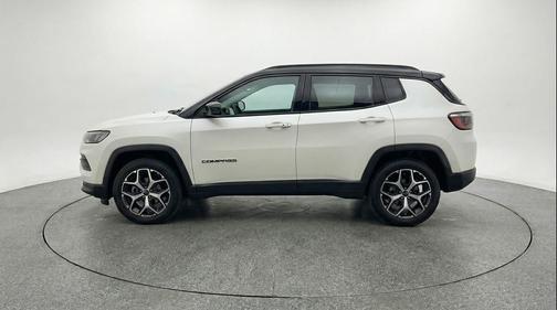 Bright White Clearcoat 2025 Jeep Compass Limited