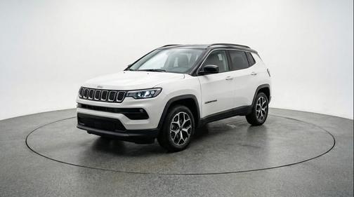 Bright White Clearcoat 2025 Jeep Compass Limited
