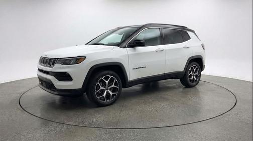 Bright White Clearcoat 2025 Jeep Compass Limited