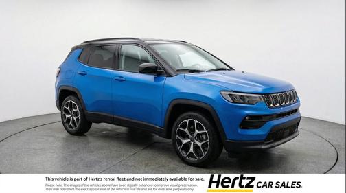 Hydro Blue Pearlcoat 2025 Jeep Compass Limited