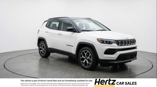 Bright White Clearcoat 2025 Jeep Compass Limited