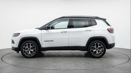 Bright White Clearcoat 2025 Jeep Compass Limited