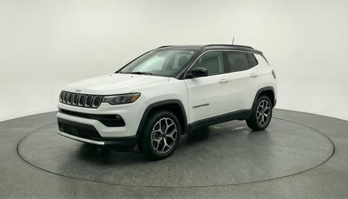 Bright White Clearcoat 2025 Jeep Compass Limited
