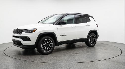 White 2025 Jeep Compass Trailhawk