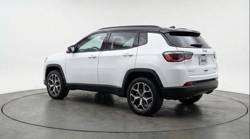 Bright White Clearcoat 2025 Jeep Compass Limited