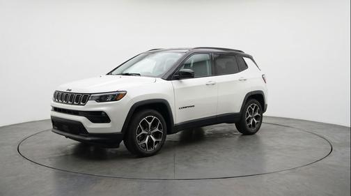 Bright White Clearcoat 2025 Jeep Compass Limited