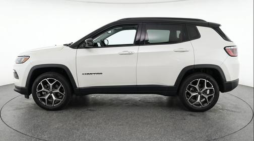 Bright White Clearcoat 2025 Jeep Compass Limited
