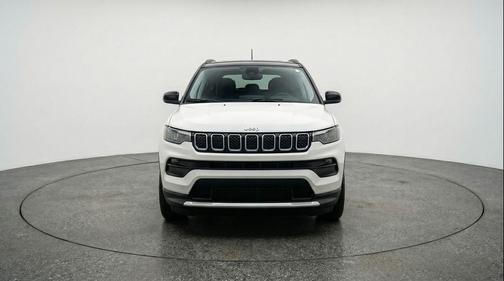 Bright White Clearcoat 2025 Jeep Compass Limited
