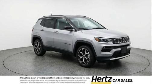 Silver Zynith Metallic Clearcoat 2025 Jeep Compass Limited