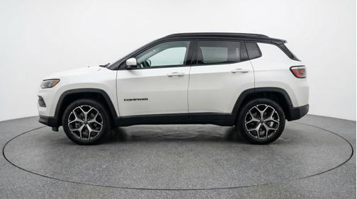 Bright White Clearcoat 2025 Jeep Compass Limited