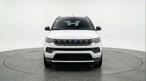 Bright White Clearcoat 2025 Jeep Compass Limited