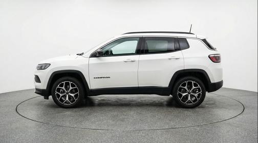 Bright White Clearcoat 2025 Jeep Compass Limited