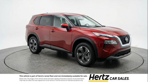 Scarlet Ember Tintcoat 2025 Nissan Rogue SV
