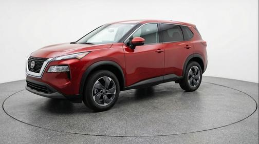 Scarlet Ember Tintcoat 2025 Nissan Rogue SV