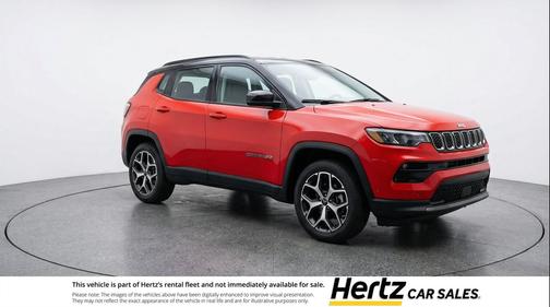 Red Hot Pearlcoat 2025 Jeep Compass Limited
