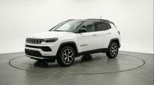 Bright White Clearcoat 2025 Jeep Compass Limited