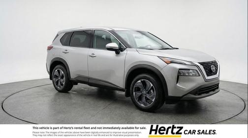 Brilliant Silver Metallic 2025 Nissan Rogue SV