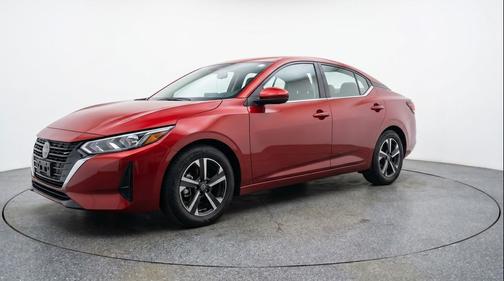 Rosewood Metallic 2025 Nissan Sentra SV