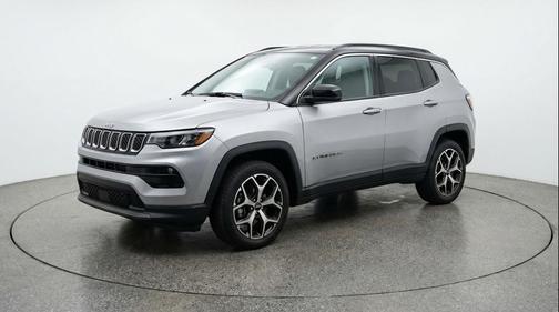 Silver Zynith Metallic Clearcoat 2025 Jeep Compass Limited