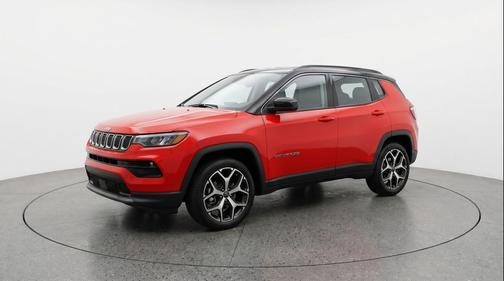 Red Hot Pearlcoat 2025 Jeep Compass Limited
