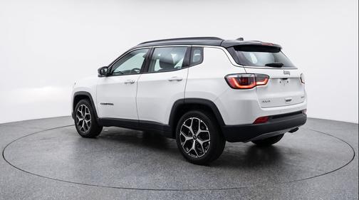 Bright White Clearcoat 2025 Jeep Compass Limited