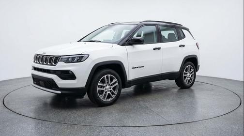 Bright White Clearcoat 2025 Jeep Compass Limited