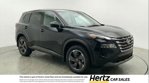 Super Black 2025 Nissan Rogue SV