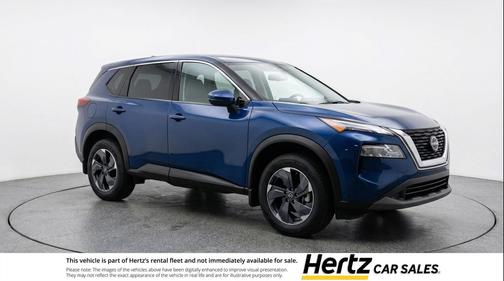 Deep Ocean Blue Pearl 2025 Nissan Rogue SV
