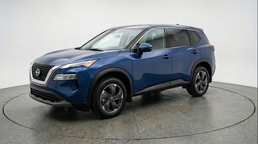 Deep Ocean Blue Pearl 2025 Nissan Rogue SV
