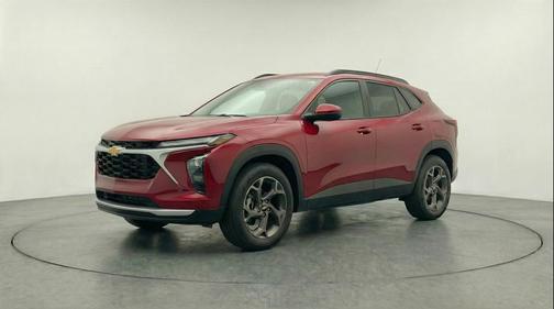 Crimson Metallic 2025 Chevrolet Trax LT