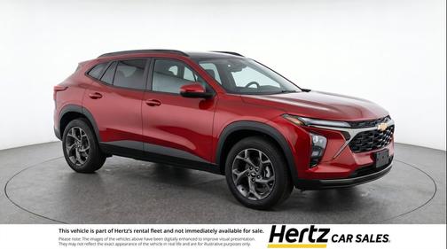 Crimson Metallic 2025 Chevrolet Trax LT