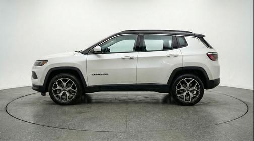 Bright White Clearcoat 2025 Jeep Compass Limited