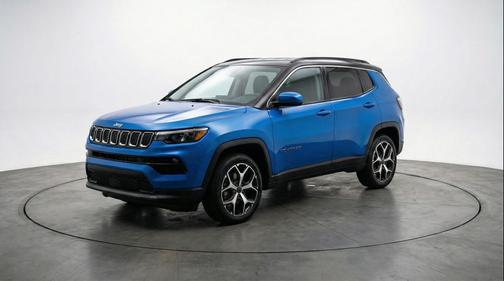 Hydro Blue Pearlcoat 2025 Jeep Compass Limited