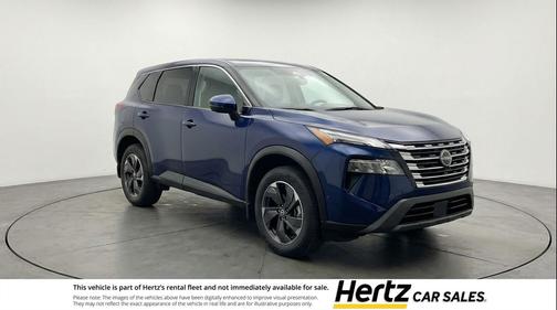 Deep Ocean Blue Pearl 2025 Nissan Rogue SV