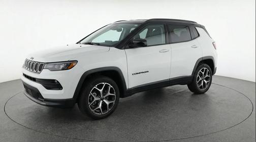 Bright White Clearcoat 2025 Jeep Compass Limited