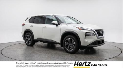 Everest White Pearl Tricoat 2025 Nissan Rogue SV
