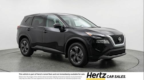 Super Black 2025 Nissan Rogue SV