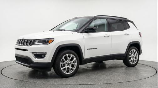 Bright White Clearcoat 2025 Jeep Compass Limited