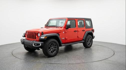 Firecracker Red Clearcoat 2025 Jeep Wrangler Sport S