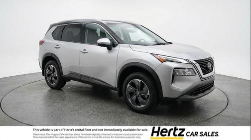 Brilliant Silver Metallic 2025 Nissan Rogue SV