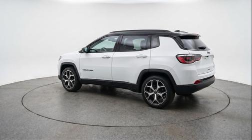 Bright White Clearcoat 2025 Jeep Compass Limited