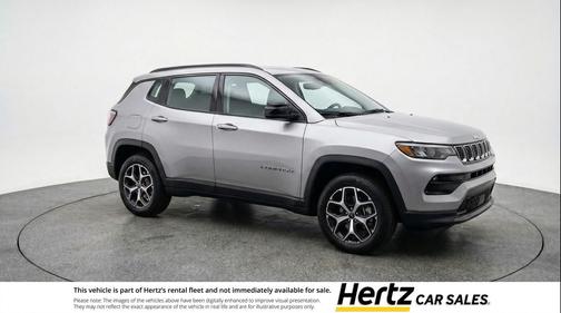 Silver Zynith Metallic Clearcoat 2025 Jeep Compass Limited