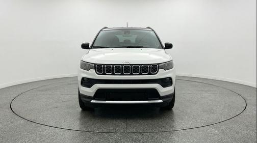 Bright White Clearcoat 2025 Jeep Compass Limited