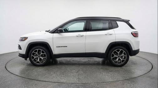 Bright White Clearcoat 2025 Jeep Compass Limited